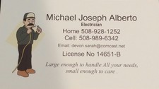 Michael Joseph Alberto Electrician logo