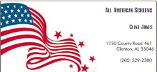 Logo for All American Screens, LLC