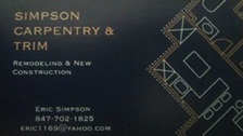 Avatar for Simpson Carpentry & Trim