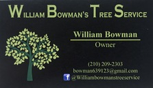 Logo for William Bowman's Tree service
