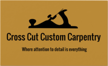 Logo for Cross Cut Custom Carpentry, LLC
