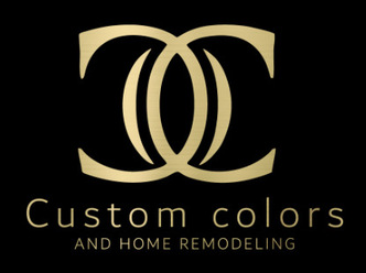 Custom Colors and Remodeling logo