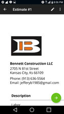 Bennett Construction logo