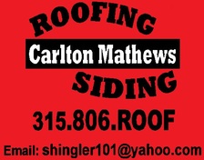 Logo for Carlton Matthews Roofing & Siding