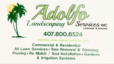 Logo for Adolfo Landscaping Services