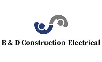 B & D Construction and Electrical logo