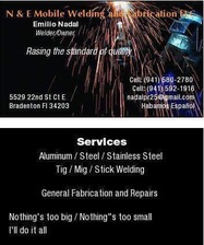 Avatar for N&E Mobile Welding and Fabrication, LLC