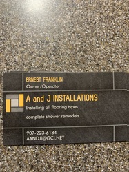 A and J Installations logo