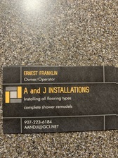 Avatar for A and J Installations