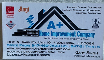 A+ Home Improvement Company logo