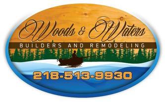 Woods and Waters Builders and Remodeling logo