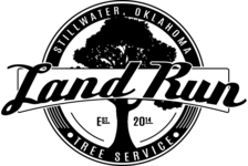 Logo for Land Run Tree Service and Lawn Care