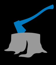 Logo for Blue Axe Tree Service, LLC