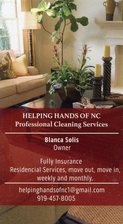 Helping Hands of NC logo