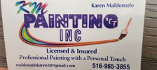 KM Painting, Inc. logo