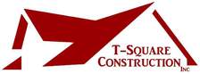 T-Square Construction, Inc. logo