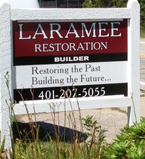 Laramee Restoration logo