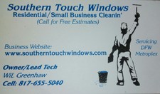 Southern Touch Window Cleaning logo