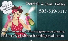 Fuller's Neighborhood Cleaning logo