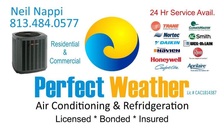 Perfect Weather A/C and Refrigeration logo