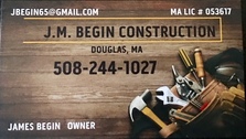 JM Begin Construction logo