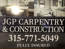Logo for JGP Carpentry and Construction