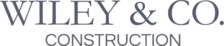 Wiley & Co Construction logo