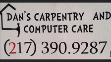 Logo for Dan's Carpentry