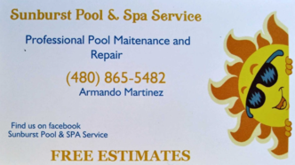 Sunburst Pool Maintenance and Repair logo