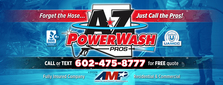 Logo for AZ Powerwash Pros
