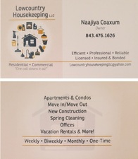Logo for Low Country Housekeeping, LLC