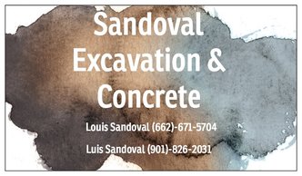 Sandoval Excavation and Concrete logo