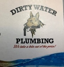 Logo for Dirty Water Plumbing and Heating Company