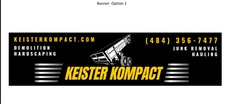 Logo for Keister Kompact Dumpster Rentals