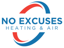 Logo for No Excuses Heating and Air