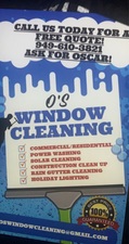 Avatar for O's Window Cleaning - Unlicensed Contractor