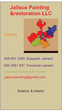 Jalisco Painting & Restoration llc logo