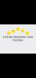 5 Star Grading & Paving logo