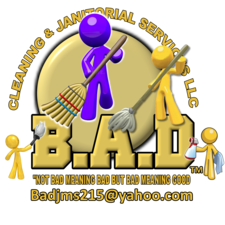 B.A.D Cleaning and Janitorial Services logo