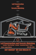 Logo for L & D Construction and Forestry Mulching