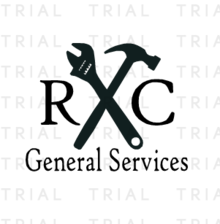 Logo for RC General Services - Unlicensed Contractor