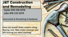 Logo for J&T Remodeling and Handyman Services