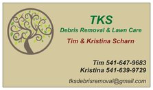 TKS Debris Removal & Lawn Care logo