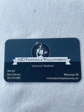 Logo for MJD Painting & Wallcovering
