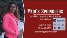 Logo for Mary's Spinkler and Irrigation Service