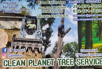 Clean Planet Tree Service logo