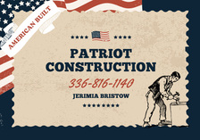 Patriot Construction logo