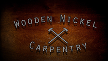 Logo for Wooden Nickel Carpentry