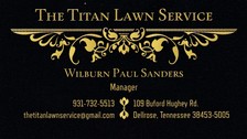The Titan Lawn Service logo