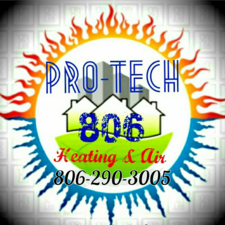 Protech 806 Heating and Air logo
